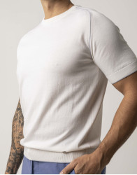 Castello d'Oro White Knitwear T-shirt   thumbnail 1